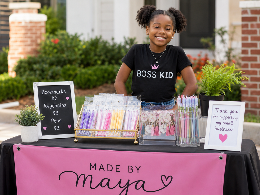 How to Help Your Kid Sell at a Holiday Market or Craft Fair