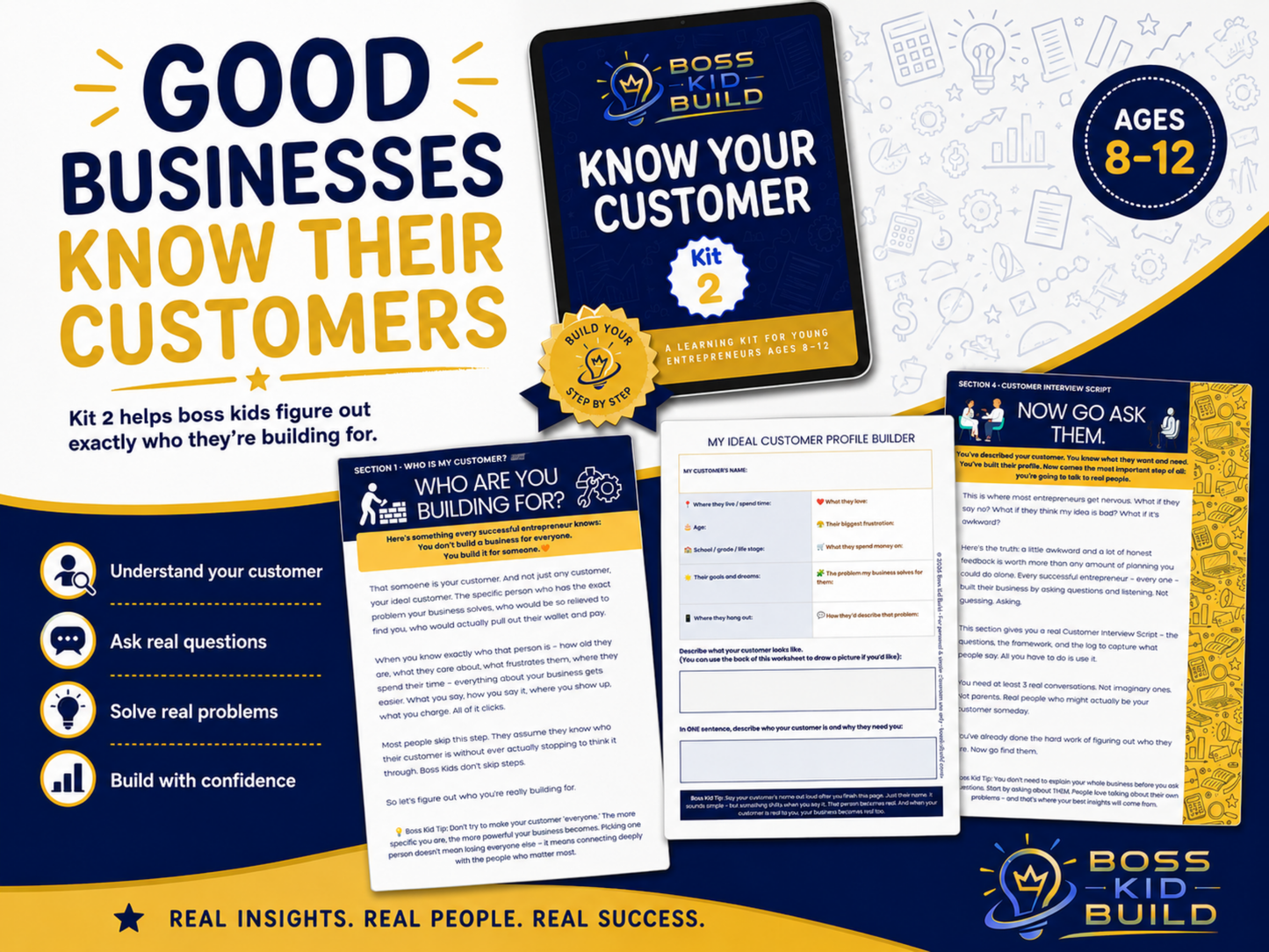 Boss Kid Build Kit #2:  Know Your Customer - Digital Download