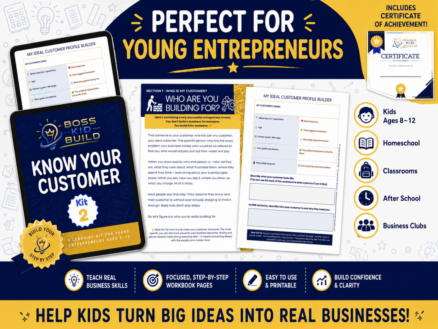 Boss Kid Build Kit #2:  Know Your Customer - Digital Download