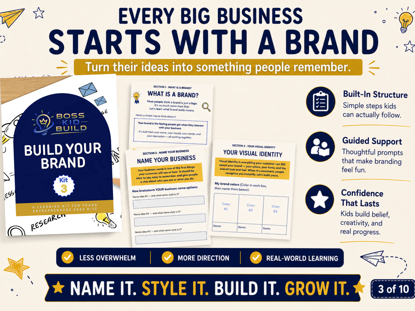 Boss Kid Build Kit #3:  Build Your Brand - Digital Download
