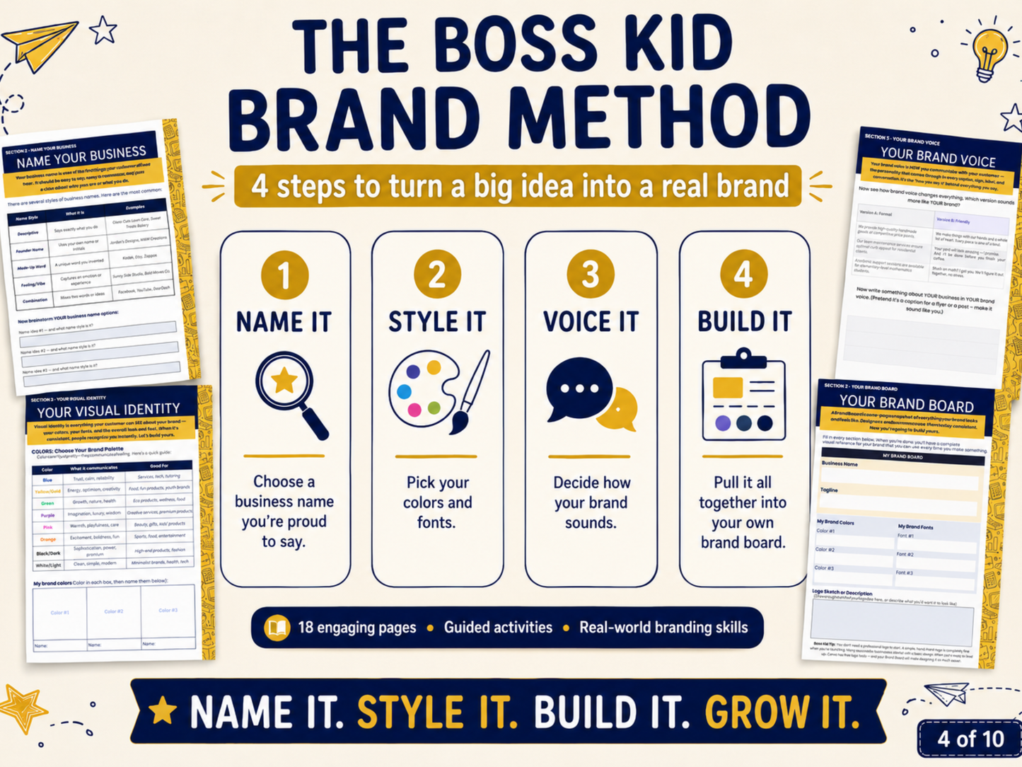 Boss Kid Build Kit #3:  Build Your Brand - Digital Download