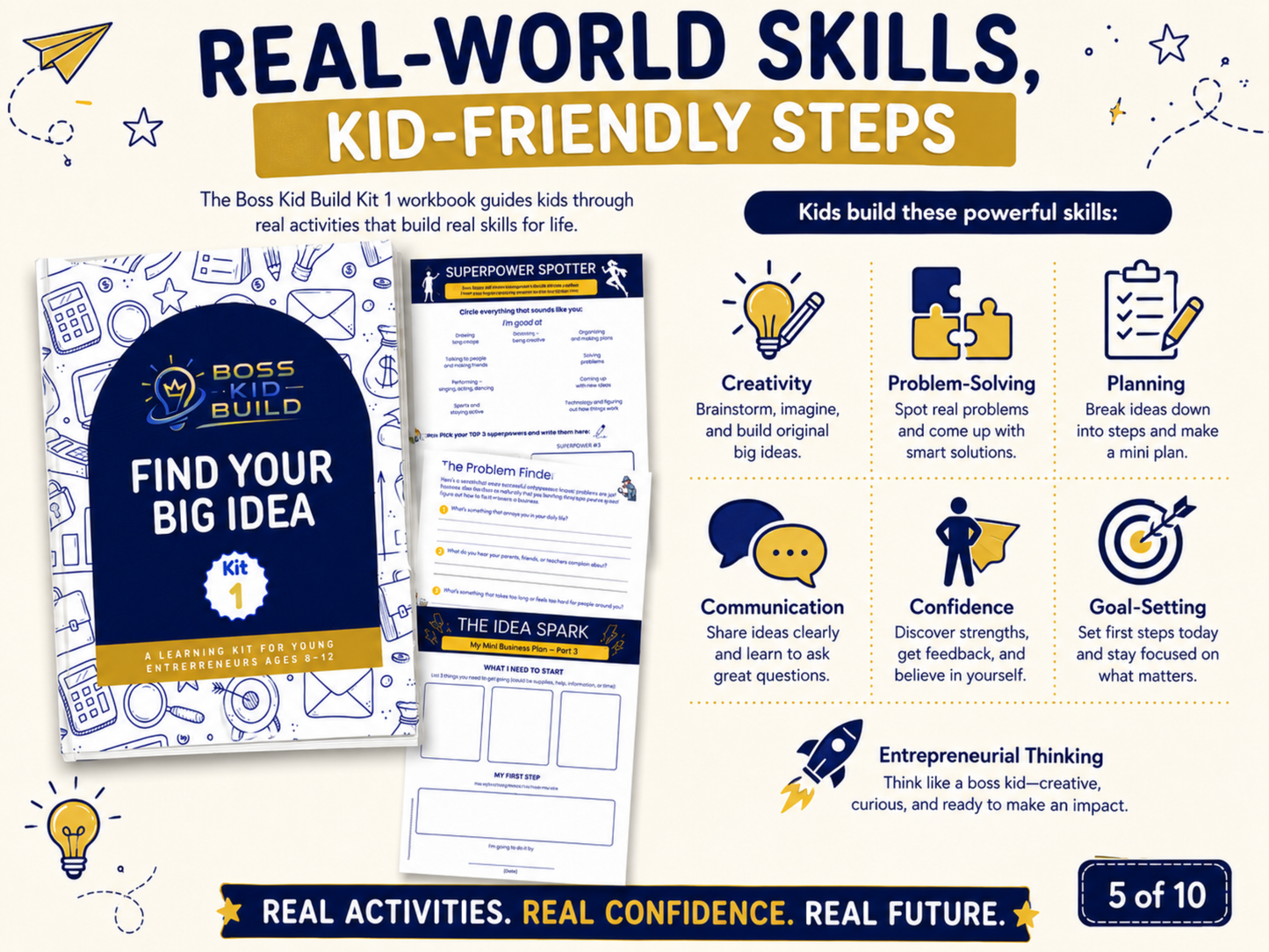 Boss Kid Build Kit #1:  Find Your Big Idea - Digital Download