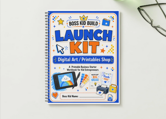 Digital Art / Printables Shop - Launch Kit - Digital Download