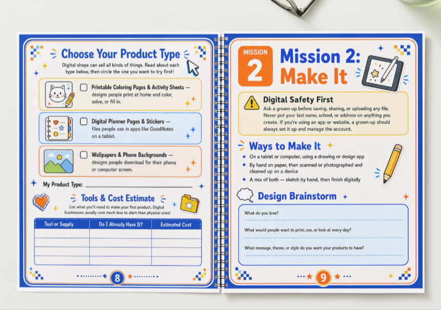 Digital Art / Printables Shop - Launch Kit - Digital Download