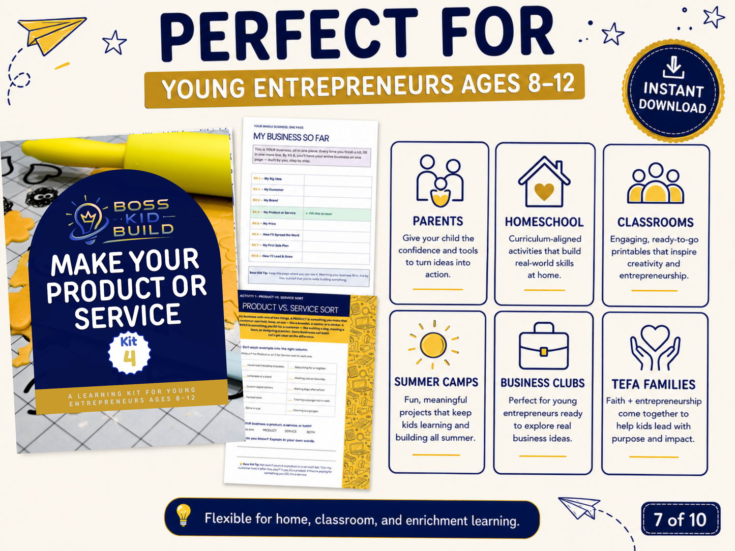 Boss Kid Build Kit #4: Make Your Product or Service - Digital Download