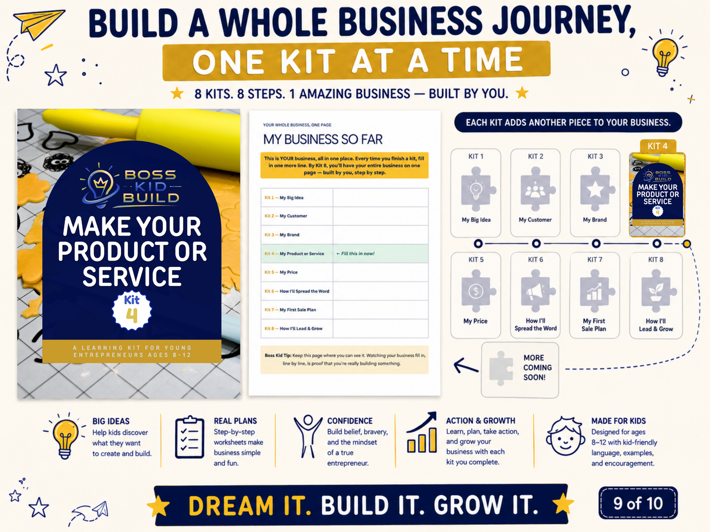 Boss Kid Build Kit #4: Make Your Product or Service - Digital Download