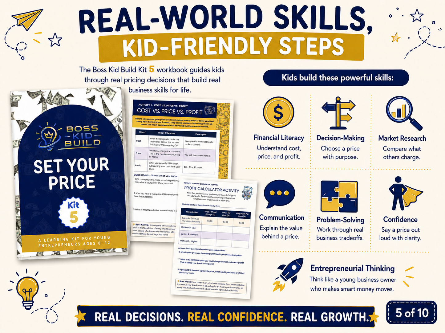 Boss Kid Build Kit #5: Set Your Price - Digital Download