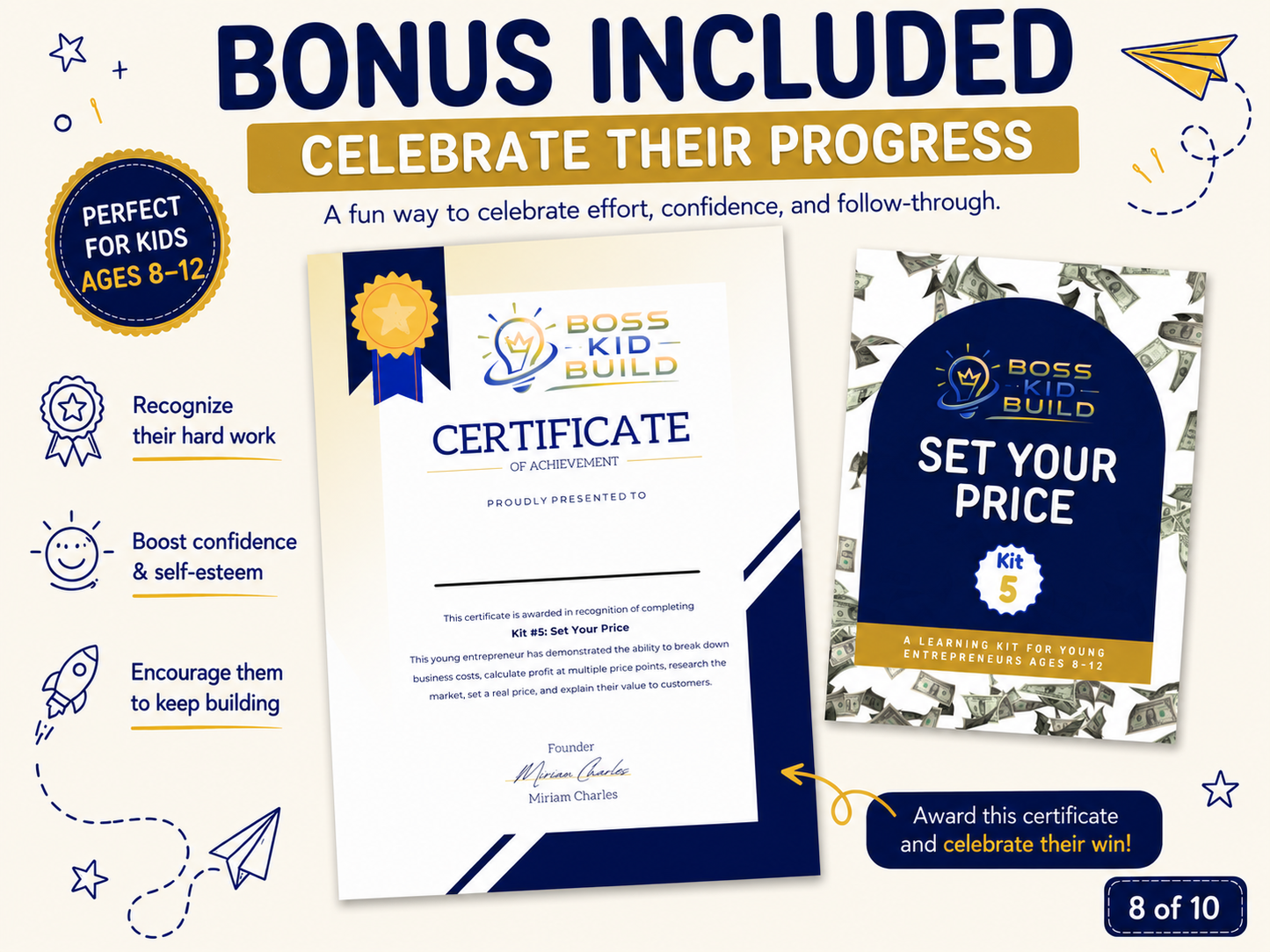 Boss Kid Build Kit #5: Set Your Price - Digital Download