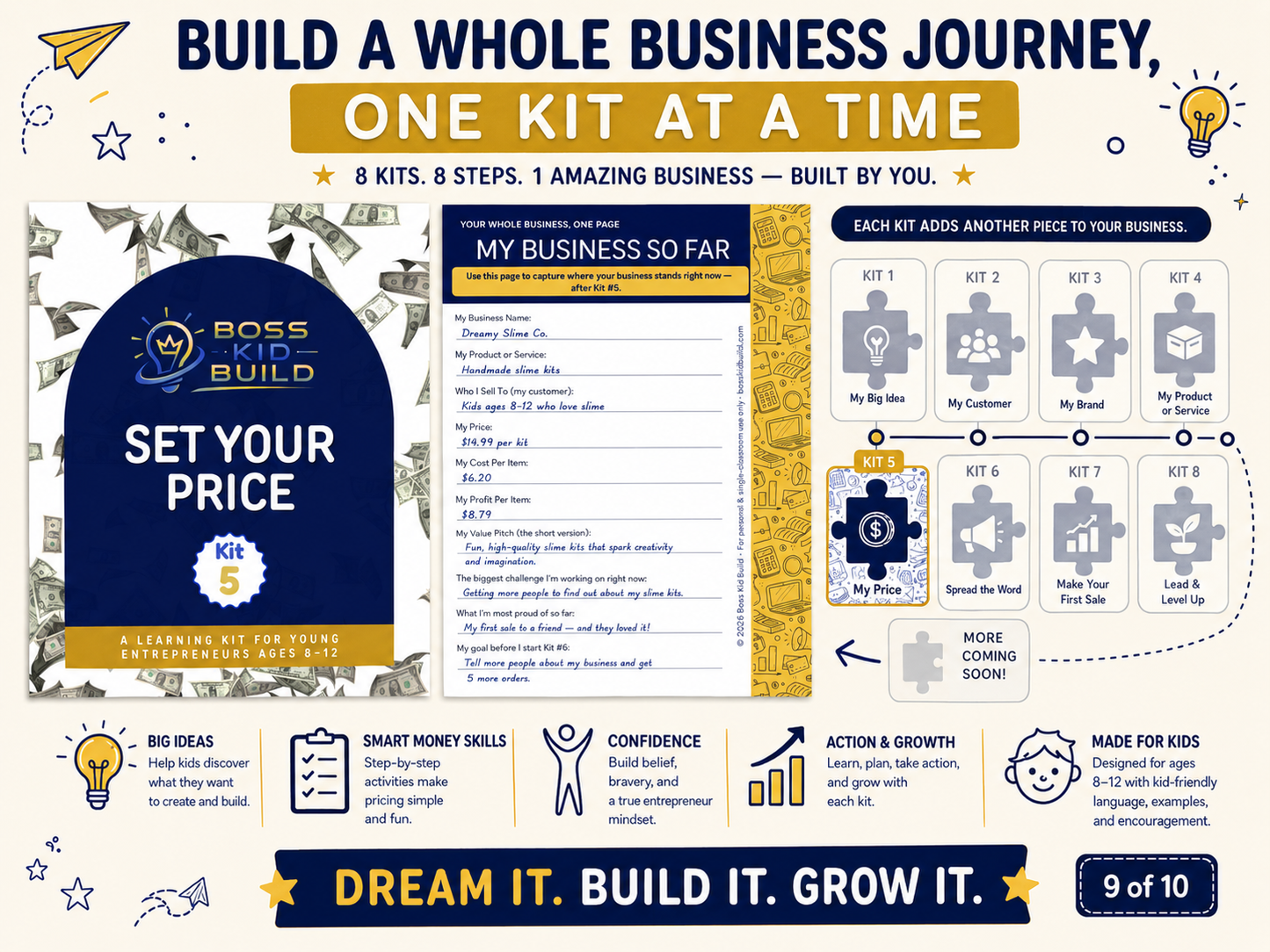 Boss Kid Build Kit #5: Set Your Price - Digital Download