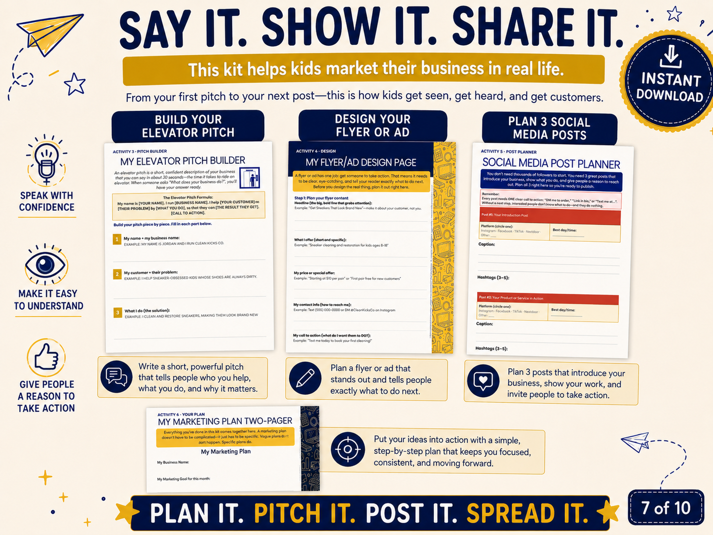 Boss Kid Build Kit #6: Spread the Word - Digital Download