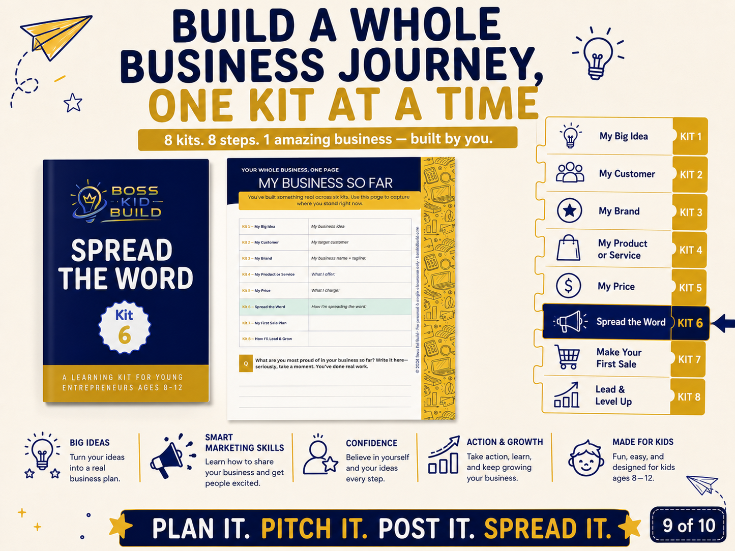 Boss Kid Build Kit #6: Spread the Word - Digital Download