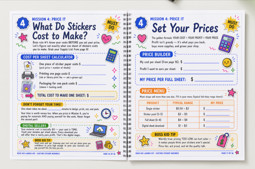 Custom Sticker Business - Launch Kit - Digital Download