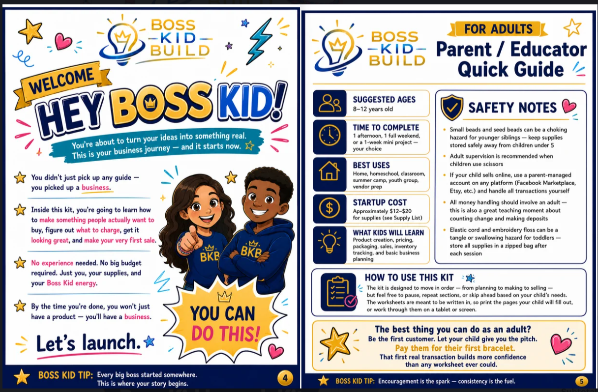 Friendship Bracelet - Launch Kit - Digital Download