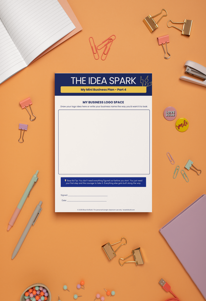 Boss Kid Build Kit #1:  Find Your Big Idea