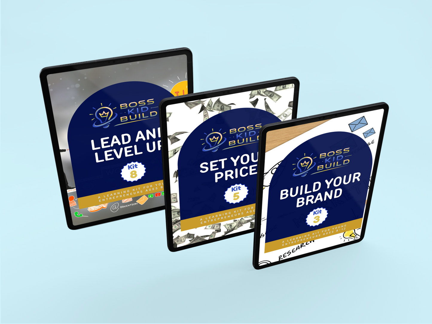 Boss Kid Build: The Complete Kit Bundle — All 8 Entrepreneurship Workbooks for Kids (Digital Download)