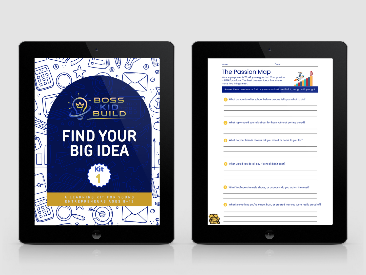 Boss Kid Build Kit #1:  Find Your Big Idea