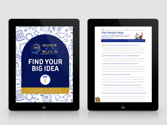 Boss Kid Build Kit #1:  Find Your Big Idea